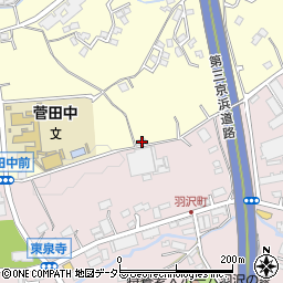 神奈川県横浜市神奈川区菅田町2048周辺の地図