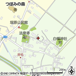 千葉県市原市野毛408周辺の地図