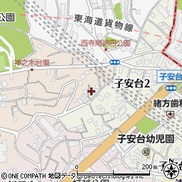 ロクデナンス横浜周辺の地図