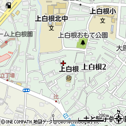 神奈川県横浜市旭区上白根2丁目54周辺の地図
