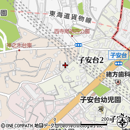 神奈川県横浜市神奈川区神之木台41-21周辺の地図