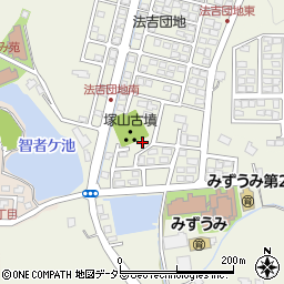 島根県松江市西法吉町2-2周辺の地図