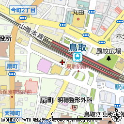 株式会社ジェイアール西日本　ビルト　鳥取営業所周辺の地図