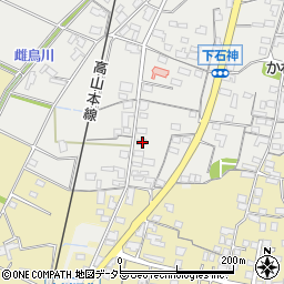 岐阜県加茂郡川辺町石神54周辺の地図