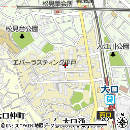 鍵の横浜ロックサービス周辺の地図