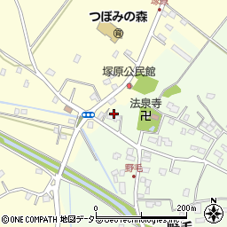 千葉県市原市野毛395周辺の地図