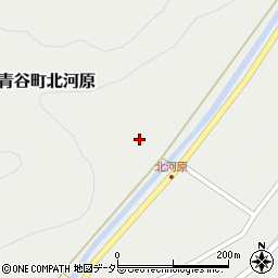 鳥取県鳥取市青谷町北河原72周辺の地図