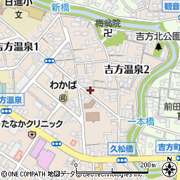 鳥取県鳥取市吉方温泉2丁目635周辺の地図