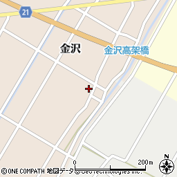 鳥取県鳥取市金沢132周辺の地図