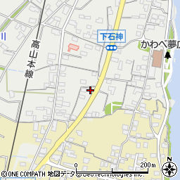 岐阜県加茂郡川辺町石神35周辺の地図
