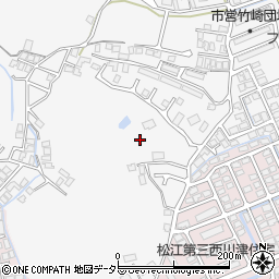 島根県松江市西持田町81周辺の地図