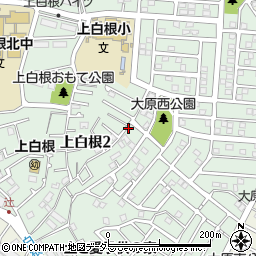 神奈川県横浜市旭区上白根2丁目周辺の地図