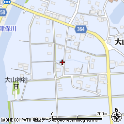 岐阜県加茂郡富加町大山34周辺の地図