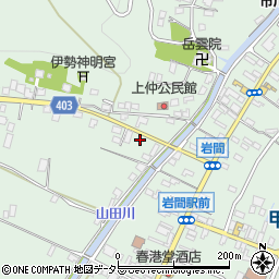 山梨県西八代郡市川三郷町岩間2500周辺の地図