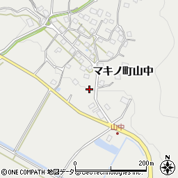 滋賀県高島市マキノ町山中447周辺の地図