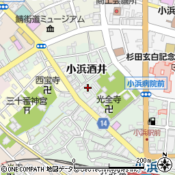 高橋眼科　小浜診療所周辺の地図
