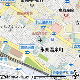 ホテルモナーク鳥取周辺の地図