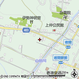 山梨県西八代郡市川三郷町岩間2495周辺の地図