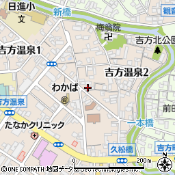 鳥取県鳥取市吉方温泉2丁目637周辺の地図