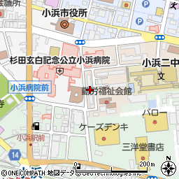 福井県小浜市後瀬町2周辺の地図