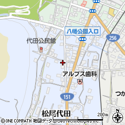 長野県飯田市松尾代田1715周辺の地図