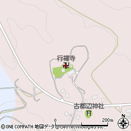 行福寺周辺の地図