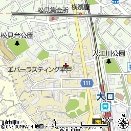 財団法人横浜体育文化教室周辺の地図