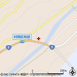 ローソン香美町和田店周辺の地図