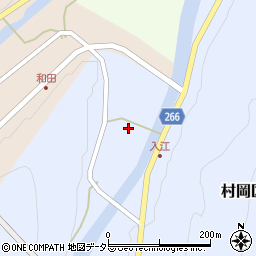 兵庫県美方郡香美町村岡区入江1801周辺の地図