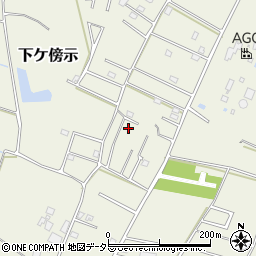 千葉県大網白里市下ケ傍示722-30周辺の地図