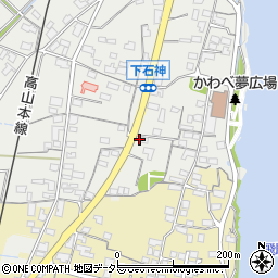 岐阜県加茂郡川辺町石神21周辺の地図