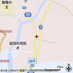 兵庫県豊岡市但東町中山686周辺の地図