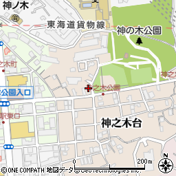 神奈川県横浜市神奈川区神之木台11-26周辺の地図