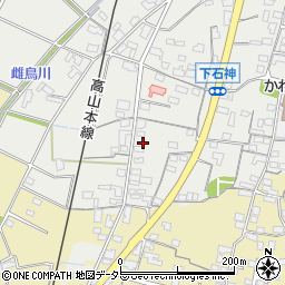 岐阜県加茂郡川辺町石神55周辺の地図