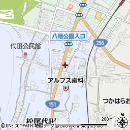 長野県飯田市松尾代田1815周辺の地図