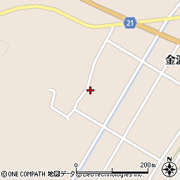 鳥取県鳥取市金沢337周辺の地図