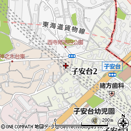 神奈川県横浜市神奈川区神之木台43周辺の地図