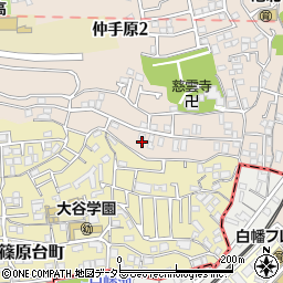 千田荘周辺の地図