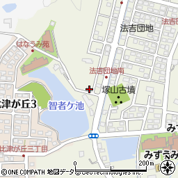 島根県松江市西法吉町34-25周辺の地図