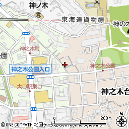 神奈川県横浜市神奈川区神之木台10-5周辺の地図