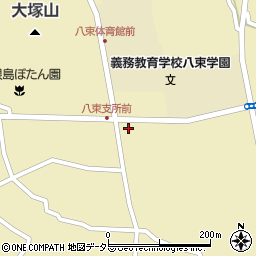 島根県松江市八束町波入2073周辺の地図