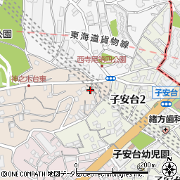 神奈川県横浜市神奈川区神之木台41-13周辺の地図