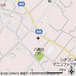 長野県飯田市下殿岡258周辺の地図