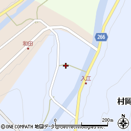 兵庫県美方郡香美町村岡区入江1806周辺の地図