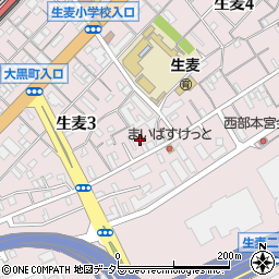 株式会社倉甲　横浜営業所周辺の地図