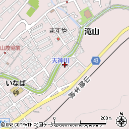 鳥取県鳥取市滝山710周辺の地図