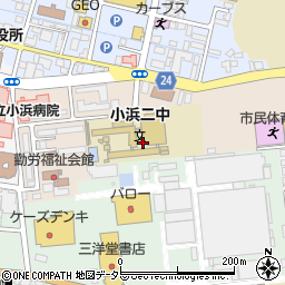 福井県小浜市後瀬町8周辺の地図