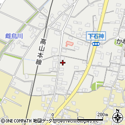 岐阜県加茂郡川辺町石神55-1周辺の地図