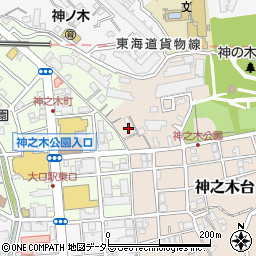 神奈川県横浜市神奈川区神之木台10周辺の地図