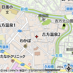 鳥取県鳥取市吉方温泉2丁目658周辺の地図